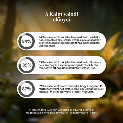 Kalm Karkötő – Természetes Menopauza Megoldás